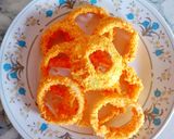 Gambar langkah 2 resipi Onion rings.