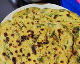 मेंथी का पराठा (methi ka paratha recipe in Hindi) रेसिपी चरण 5 फोटो