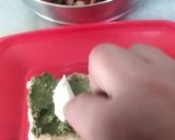A picture of step 9 of Basil Pesto and Bruschetta.