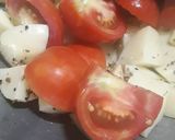 आलू टमाटर की सब्जी(ALOO TAMATAR K SABZI RECIE IN HINDI) रेसिपी चरण 3 फोटो