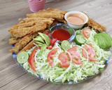 Foto del paso 7 de la receta: Fajitas de filete de pescado empanizado