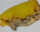 Foto del paso 5 de la receta: Quesadilla🌮de pollo🍗a mi manera🥯🧀🥑