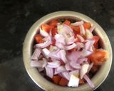 A picture of step 2 of Sprout Moong Salad.