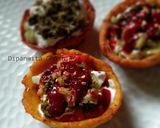 আলু কটোরি ফ্রুট চাট(aloo katori fruit chat recipe in Bengali) রেসিপির ধাপ 5 ছবি