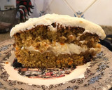 Foto del paso 4 de la receta: Carrot cake con nueces y arándanos rojos