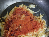 Cebolla caramelizada normal y aromatizada con pimentón dulce