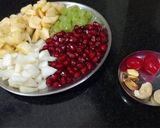 फलाहारी फ्रूट क्रीम(Falahari Fruit Cream ki recipe in hindi) रेसिपी चरण 2 फोटो