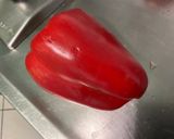 Une image de l'étape 8 de Saumon sauvage farci aux tomates et poivron rouge.