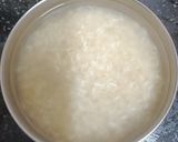 A picture of step 2 of A bowl Of Steaming Hot Basmati Rice In A Pressure Cooker.
