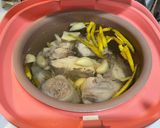 金針蛤蠣雞湯的食譜步驟1照片