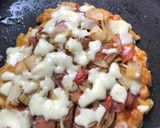 Foto langkah ke 6 dari resep Pizza Roti Gandum.