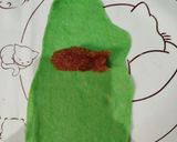 Foto langkah ke 5 dari resep Roti Kentang Pandan Isi Selai Nanas.