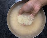 A picture of step 2 of Alu wali kheer.