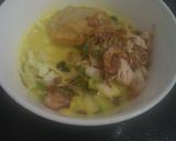 Foto langkah ke 4 dari resep Soto ayam santan.