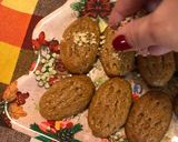 A picture of step 10 of Christmas cookies dipped in honey, aka melomakarona.