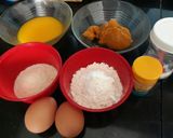 Foto langkah ke 1 dari resep Mango custard cake.