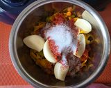 A picture of step 3 of Stuffed Bitter Gourd.