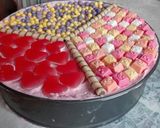 Erdei gyümölcskrémes torta recept fázis 8 fotója