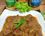 A picture of step 4 of Special Bhuna Gosht.