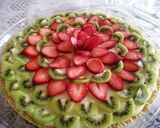 صورة لخطوة 11 من وصفة تارت الفاواكه بالزبدة