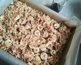 Kajmakowy sernik z bananami w biszkopcie krok przepisu 3 zdjęcie