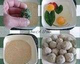 Foto del paso 6 de la receta Albóndigas de carne y espinacas, en salsa de verduras y brécol