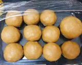 Hình bước làm 7 của món Bánh Trung Thu Nướng Nhân Thập Cẩm Vi Cá Thịt Lạp