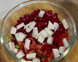 A picture of step 2 of Cucumber salad.
