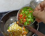 A picture of step 4 of Sweet corn🌽 soup.