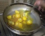 A picture of step 5 of Amla pickle.