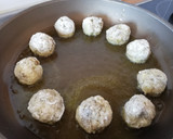 Foto del paso 4 de la receta: Albóndigas de berenjenas 🍆con fritada