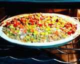 A picture of step 8 of Beef minced Pizza🍕.