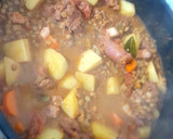 Foto del paso 4 de la receta: Guiso de Lentejas Completo C/ Carne, Chorizo Colorado y Panceta