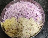 A picture of step 3 of Root Vegetable Tikki Chat --- Purple💜 Kand & 🍠Shakariya Tikki Chat for Vrat.