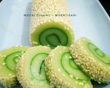 Foto langkah ke 5 dari resep Mochi gulung.