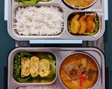 Foto langkah ke 4 dari resep Bekal Lodeh Krecek Kacang Tholo.