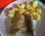 Foto del paso 4 de la receta: Costeleta de cerdo con papas