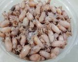 Foto langkah ke 1 dari resep Nasi Bakar Baby Squid & Anchovies.