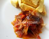 A picture of step 6 of Tomato and dry fish sauce.