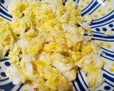 Gambar langkah 1 resipi Nasi Tofu Goreng.