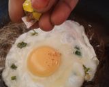 A picture of step 3 of Almond fried Egg,🍳.