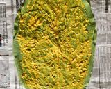 A picture of step 2 of Wrap and roll patted pakora.