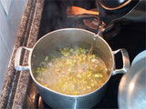 Arroz de grelos com panados de beringela