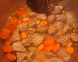 A picture of step 1 of Lemon Beef Stew with Potatoes.