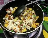 A picture of step 6 of Sabudana khichdi.