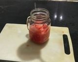 वाटरमेलन मिल्क शेक (Watermelon Milk Shake recipe in hindi) रेसिपी चरण 3 फोटो