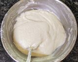 A picture of step 2 of Malai cake.