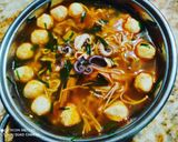 Hình bước làm 3 của món Mì cay bạch tuộc 🍜🐙