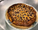Une image de l'étape 12 de Clafoutis aux cerises, miel et vanille.