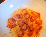 Brokkolis, baconös sajtos, tejszínes tészta recept fázis 2 fotója